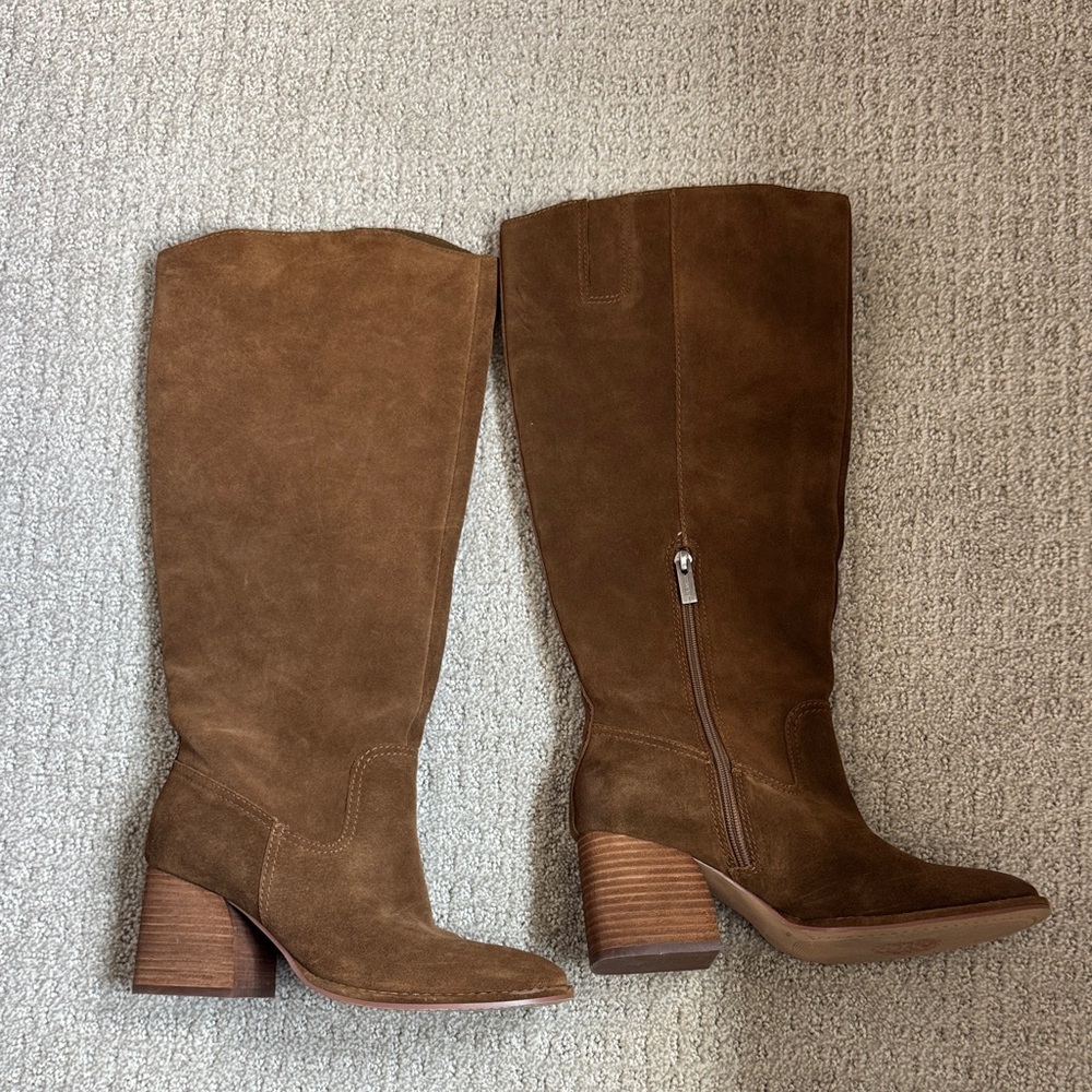 Vince Camuto “Leila” wide calf boots